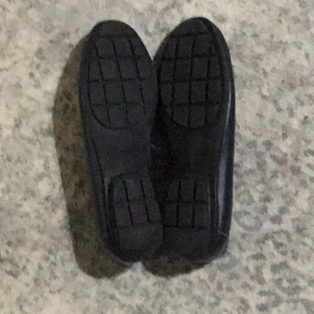 Women’s Navy leather Loafers - Picture 2 of 2